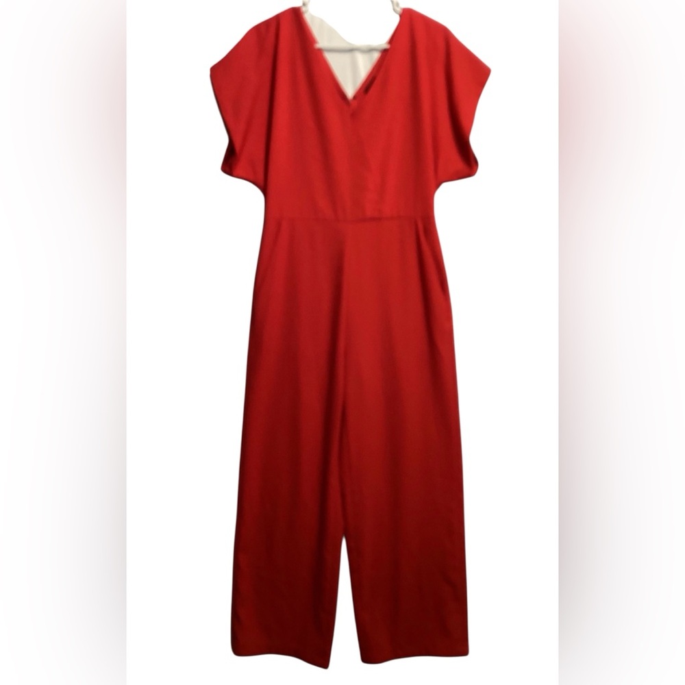 Elegant Red Jumpsuit